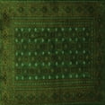 thumbnail image 1 of Ahgly Company Indoor Square Persian Green Traditional Area Rugs, 3' Square, 1 of 1