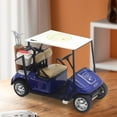 thumbnail image 4 of 1:36 Mini Golf Cart Toys Drive Mini Children Birthday Holiday Gift Blue, 4 of 8