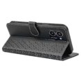 thumbnail image 4 of For Hmd Pulse Pro/pulse+/pulse Case Magnetic Clasp Four-leaf Clover Leather Phone Cover - Black, 4 of 5
