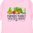 thumbnail image 4 of Inktastic Farmers Market Fresh Local Produce Boys or Girls Long Sleeve Toddler T-Shirt, 4 of 5