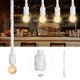 thumbnail image 4 of Luz de cáñamo retro, lámpara de cáñamo con luz de cuerda de cáñamo de estilo retro americano construida para profesionales, 4 of 9