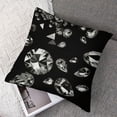 thumbnail image 7 of Shiny Diamond Throw Pillow Cover Crystal Sparkle Fashion Gemstone Brightly Treasure Jewelry Cozy Square Cushion Case for Men Women Boys Girls Room Home Decor, 7 of 7