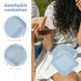 thumbnail image 3 of FOMIYES Para Sándwiches De Paja De Trigo Reutilizable Azul Para Almacenar Pan Y Tostadas, 3 of 8