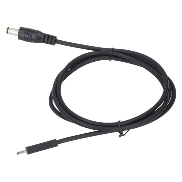 Câble d'Alimentation CC, Cordon d'Extension d'Alimentation 20 V USB Type‐C vers CC 5,5 X 2,1 mm pour Mini Satellite Rectangulaire, Polyvalent pour Chargeur d'Alimentation PD 100 W, Ordinateur Portable, Écran