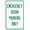Warning Sign 3, variant on Basement For Rent Sign – 8x12 Inch RustFree Aluminum,Reflective & Weatherproof,HighVisibility Outdoor/Indoor Advertising Sign for Property Rental,Clear & Visible
