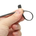 thumbnail image 4 of Uxcell 4 pulgadas Cintas de Cierre Negras, 500Pcs Cintas de Cable de Nylon, Cinta de Sujeción de Alta Resistencia para Uso Exterior, 4 of 6