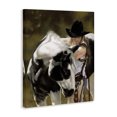 thumbnail image 4 of Stupell Industries Cowgirl & Spotted Horse Animals & Insects Painting Gallery Wrapped Canvas Art Print Wall Art, 16 x 20, 4 of 8