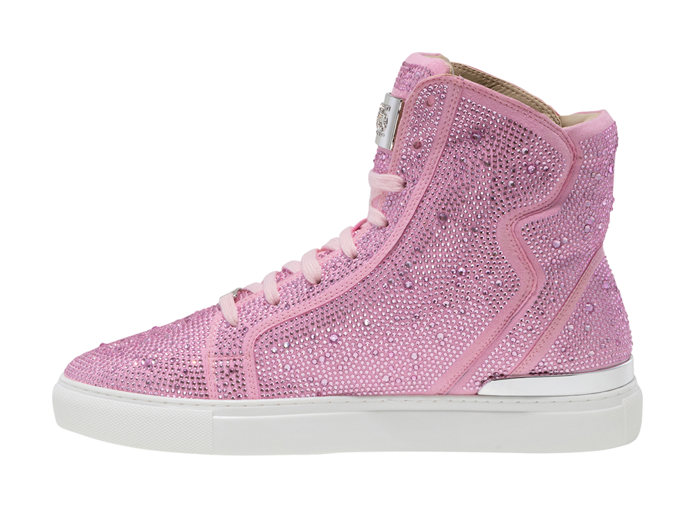 J75 by Jump Sestos Fashion Sneakers, Pink Textile Upper