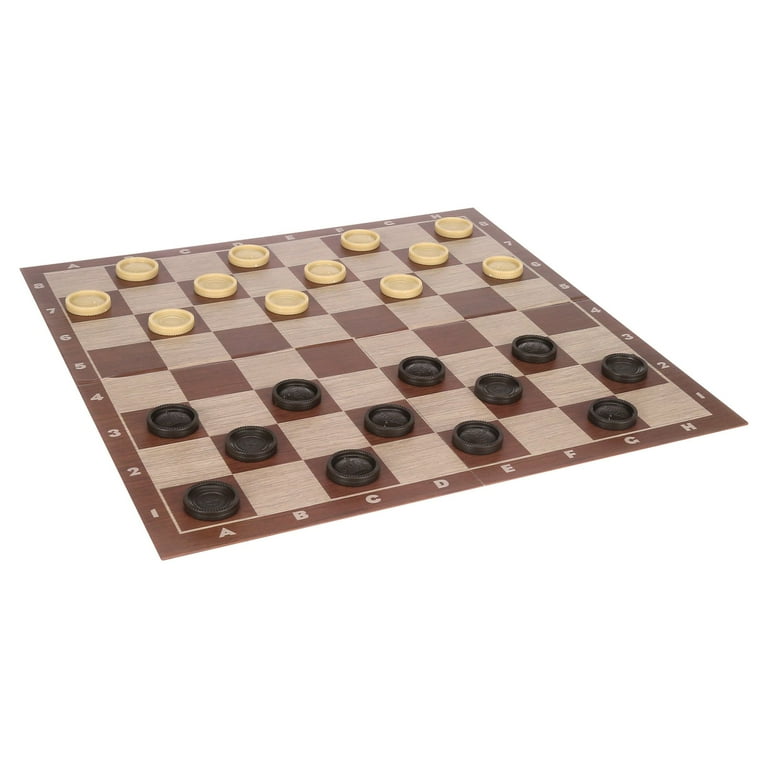 Classic Chess Checkers and Tic-Tac-Toe Set with Othello Demo 