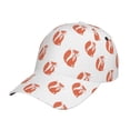 thumbnail image 6 of Lsque Orange Fox Baseball Cap Trucker Low Profile Hat Golf Dad Hat Adjustable Original Classic Unconstructed Plain Cap Men Women, 6 of 9