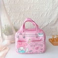 thumbnail image 2 of Sac à Lunch Isolé Kawaii Kitty pour Femmes, Boîte à Lunch Réutilisable Grande Capacité, Sac à Lunch Étanche avec Poche avant, Sac Isotherme pour Enfants, 2 of 5