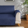 thumbnail image 6 of Lovote Couch Cover Loveseat Waterproof Sofa Cover Navy Blue Non-slip Slipcover Furniture Cover Protector from Pets, 6 of 8