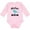 AD-Pink, variant on Inktastic Budgie Mom Parakeet Budgerigar Bird Girls Long Sleeve Baby Bodysuit