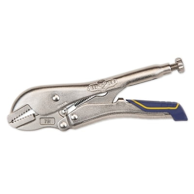 

Reduced Hand Span Fast Release 10-in Automotive Curved Jaw Locking Pliers | Bundle of 5 Each