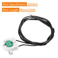 thumbnail image 2 of Uxcell T8 Lamp Holder Socket Non-Shunted Light Holder with Wire 30x27x16mm for LED Fluorescent Tube 8Pcs, 2 of 5