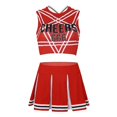 thumbnail image 3 of Conjunto de disfraz de animadora de lencería Sexy para mujer, uniforme de Cosplay para colegiala, Halloween, 3 of 4