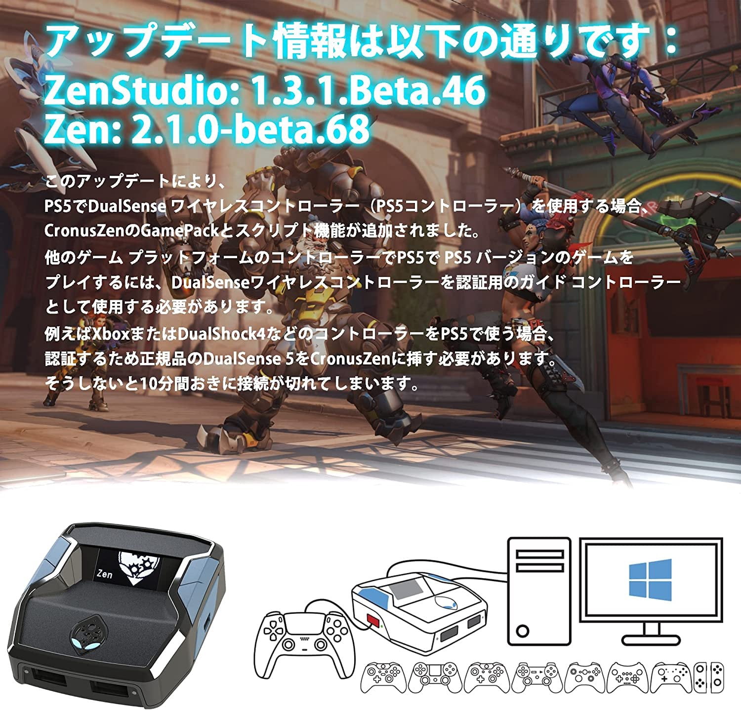 CronusZen for Nintendo, Playstation, Playstation 3, Playstation 4, Switch, Xbox, Xbox 360 (Electronic Games)