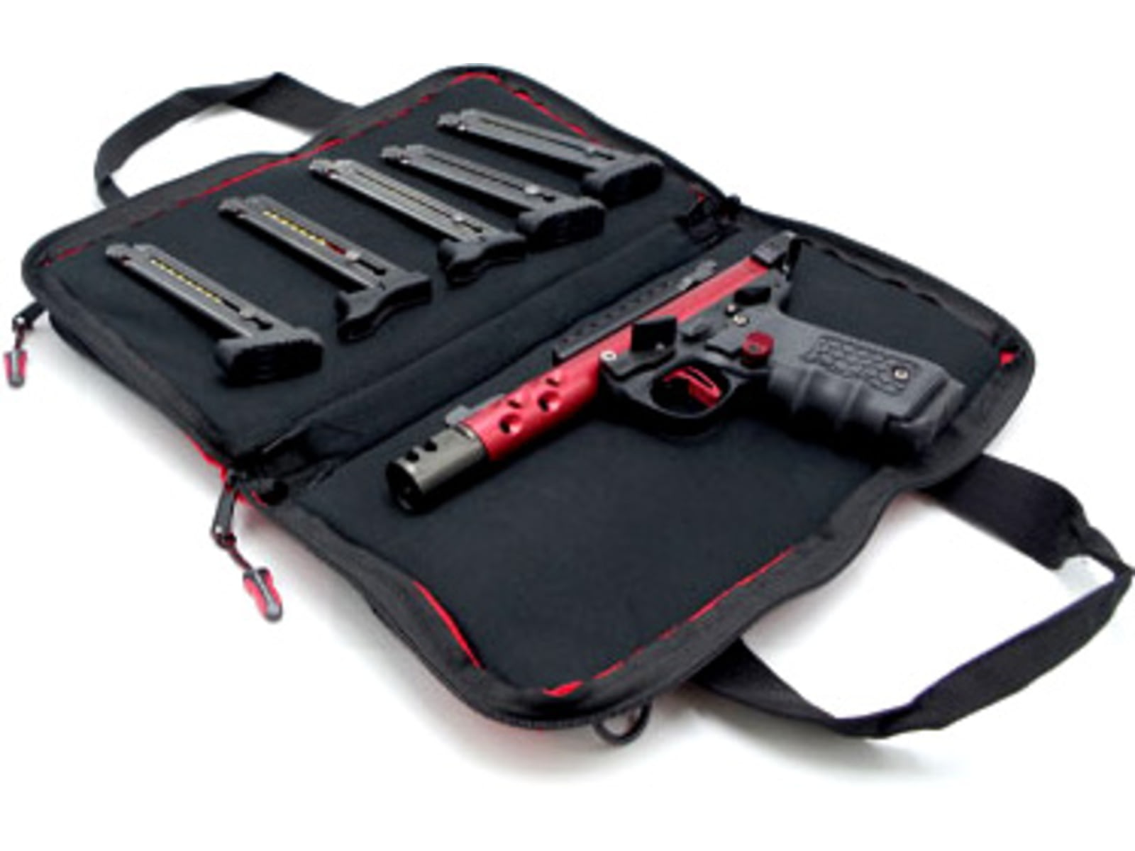 Tandemkross Tandemkase Pistol Bag By Rim/Edge, Red