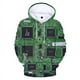 thumbnail image 2 of Sudadera con capucha gráfica de CPU con placa de circuito para hombres, sudadera con capucha con estampado de chip electrónico divertido en 3D para niños, sudadera con capucha, camisetas, 2 of 5