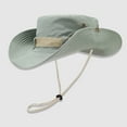 thumbnail image 2 of qolati Outdoors Sun Hats for Men Women Summer Wide Brims Fishing Gardening Hat with Hat Clip Foldable Bucket Hat Beach Travel Cap Summer, 2 of 5