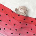 thumbnail image 2 of Rocae Watermelon for Pet Blanket Dog Blanket Cat Blanket Soft Sleep for Small Medium Pet-Large, 2 of 8