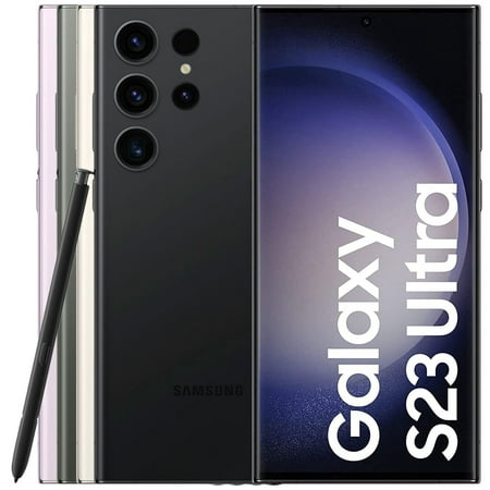 Samsung Galaxy S23 Ultra 5G SM-S918U1 256GB Purple (US Model) - Factory Unlocked Cell Phone - Very Good Condition