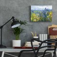thumbnail image 6 of Epic Art 'Blue And Yellow Flower Field' by Carol Rowan, Acrylic Glass Wall Art, 16"x12", 6 of 8