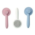 thumbnail image 2 of Pets Self Cleaning Slicker Brush, Dog Cat Bunny Pet Grooming Shedding Brush - Easy to Remove Loose Undercoat, Pet Massaging Tool Suitable for Pets with Long or Short Hair, 2 of 6
