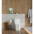 thumbnail image 4 of 1-Piece 1/1.28 GPF Dual Flush Elongated Compact Toilet in White 12 in. Rough-In Comfortable Height, Seat Included, 4 of 15