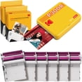 thumbnail image 1 of Kodak Mini 3 Retro Portable Instant Photo Printer (P300RY) + 68 Sheets Bundle - Yellow, 1 of 7