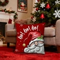 thumbnail image 6 of Christmas Decorations Pillow Covers Christmas Pillowcase Bedroom Sofa Cushion Pillow Cover for Holiday Party Supplies 18x18", 6 of 7