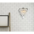 thumbnail image 4 of Nordic Collection Wall Sconce W:9" H:9" E:8" Lt:1 Antique Silver Finish Royal Cut Clear, 4 of 8