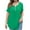 Mint Green womens tops dressy casual21, variant on Wycnly Womens Tops Dressy Casual Short Sleeve V-Neck Solid Summer Shirts Button Down Pleated Swing Hem Plus Size Tunic Blouse Purple XXXXXL Clothes