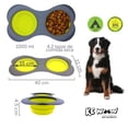 thumbnail image 2 of Juego de Platos Plegables KE WOOW 1000 ml Verde, 2 of 10