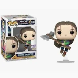 Funko Pop Gorr's Daughter 1188 Thor Love & Thunder SCCC 2023 Shared Sticker Exclusive With Protector