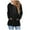 #02 Black 【PICK YOUR FAVORITES & STOCK UP】, variant on Women's Classic Hooded Top Long Sleeve Pullover Sweatshirt with Drawstring and Side Slits Solid Color Casual Loungewear Streetwear Travel Essential Fashion Gift for Women