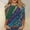 7#Purple, variant on DPTALR Mardi Gras Women's Fashion Casual Printed Round Neck Three-Quarter Sleeve Loose T-shirt,Purple,Size XXXXL