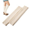 thumbnail image 6 of WHAMVOX White Acrylic Fiber Leg Warmers for Women Stretchy Size Fits Most 9.5 Inches Long, 6 of 8
