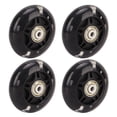 thumbnail image 3 of Inline Skate Flash Wheel, Skate Wheels Multi Usage Black Quiet  for Skating, 3 of 8