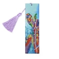 thumbnail image 1 of TFixol DIY Special-shaped Diamond Book Marker with Tassel Diamond Embroidery Craft Book Decor, 1 of 6