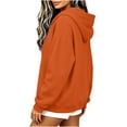 thumbnail image 7 of Sweatshirt for Women Relaxed Fit Half-Zip Hoodie Long Sleeve Pullover Sweatshirt for Casual Wear, 7 of 7