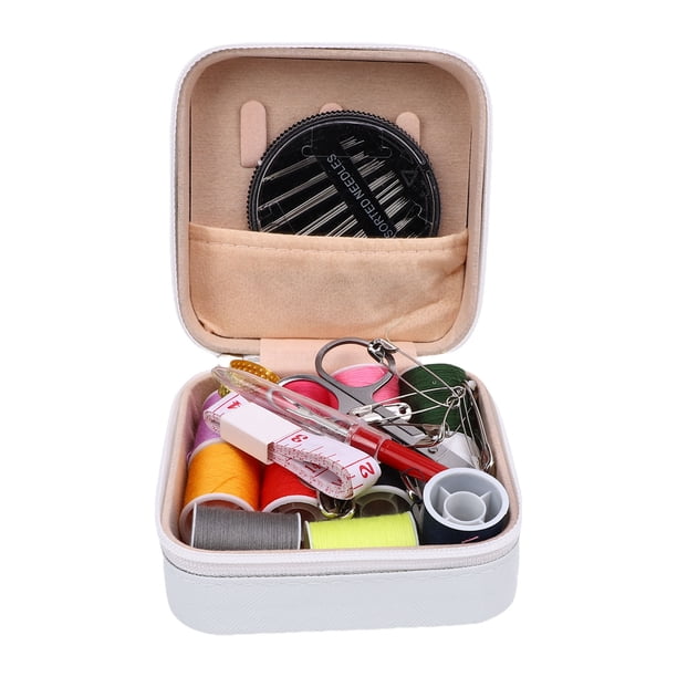Kit De Costura Portátil, 11 Hilos, Suministros De Costura Portátiles, Descosedor De Costuras, 10 Pines Con Estuche De Almacenamiento Para Viajes A Casa