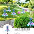 thumbnail image 4 of 2PCS Lucky Flower Wind Spinner Wind Spinners Outdoor Solar Wind Spinners Outdoor, Wind Spinners for Yard and Garden, 4 of 5