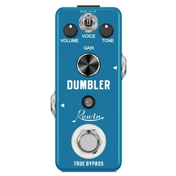 Rowin Dumbler Overdrive Guitar Effect Pedal Pure Analog True Bypass LEF-315
