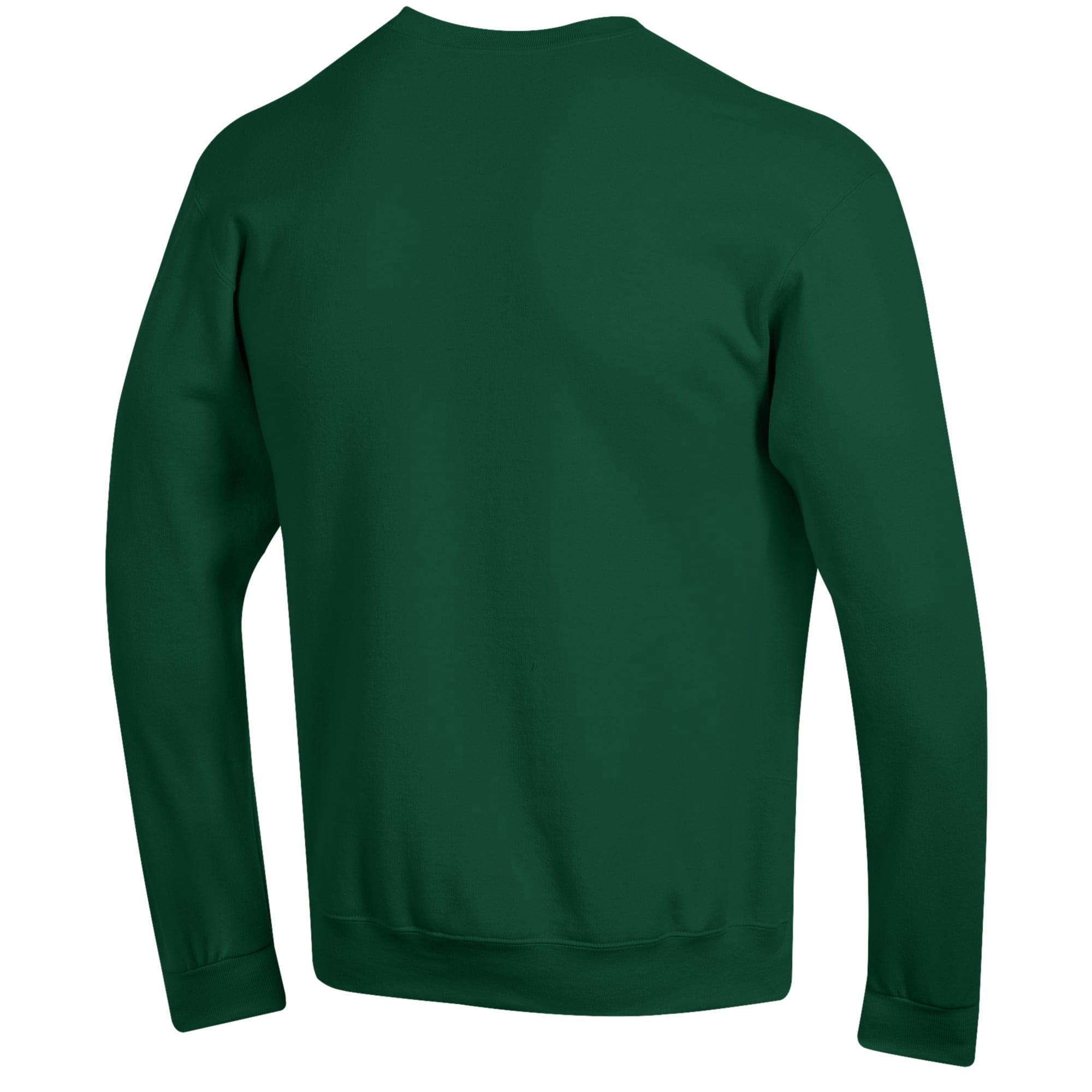 Men's Champion  Green Michigan State Spartans Track & Field Stack Powerblend Pullover Sweatshirt