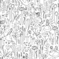 thumbnail image 2 of Disney Alice in Wonderland Garden Peel & Stick Wallpaper, 2 of 14