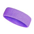 thumbnail image 7 of Sweat Wicking Sports Headband Quick Dry Stretch Workout Sweatband Non Slip Athletic Head Wrap For Running Yoga Gym Cycling Fitness(Purple-18Cm), 7 of 7
