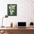 thumbnail image 4 of Stupell Industries Silhouette Plant Green Yellow Design Graphic Art Black Framed Art Print Wall Art, 24x30, by The Saturday Evening Post, 4 of 7