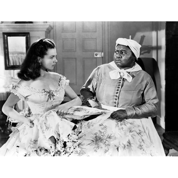 Gone With The Wind a Lady Dressed by Mammy Scene Photo Print (8 x 10)