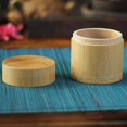 thumbnail image 4 of Eco-Friendly Portable Round Handmade Tea Canister Organizer Storage Box with Lid Container Holder(16 x 6cm), 4 of 7